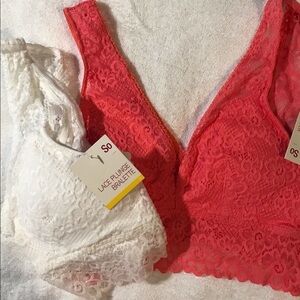 NWT SO Lace Plunge, Sexy femenine  Bralettes (2), Small